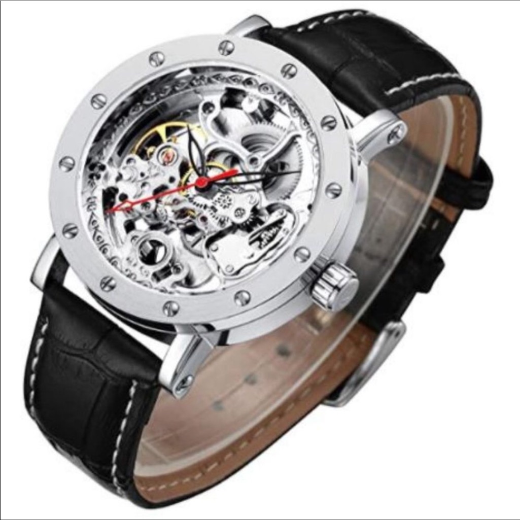 Stainless Steel Steampunk SelfWinding Watch